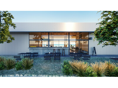 海を望むカフェ「DEAR MOM」が4月3日、千葉県・御宿町岩和田にオープン