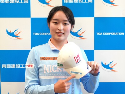 東亜建設工業、ウー・チャイェン選手とのスポンサー契約締結