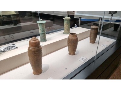 九州歴史資料館　特集展示「四王寺山の経筒」開催