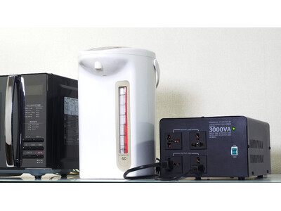 日本の家電を海外で、海外家電を日本で。最大3000VAの大出力＆マルチプラグ対応の大型変圧器2機種を6月26日に発売。