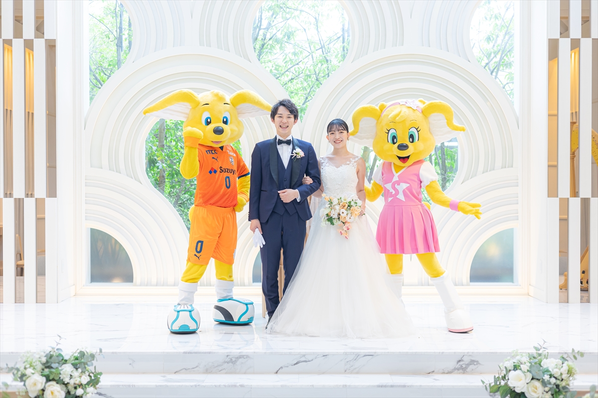 清水エスパルスとのスペシャルコラボウエディングが叶う！ Jリーグ「清水エスパルス」と静岡市の結婚式場「ラピスコライユ」「ラピスアジュール」がクラブパートナー契約を更新《ブラス》