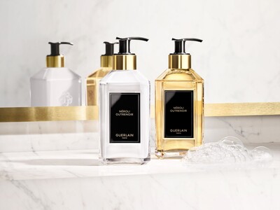 【ゲラン】アイコニックな香りのハンド＆ボディ ローションとハンド ソープが登場。ジャイアント キャンドルも。