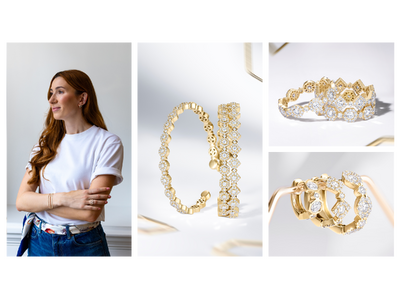 【ロンドン発ハイジュエリー・ブランド DAVID MORRIS】セシリー・モリスのコレクションが日本初上陸 「トリオレット」を5月15日(金)より高島屋大阪店にて発売