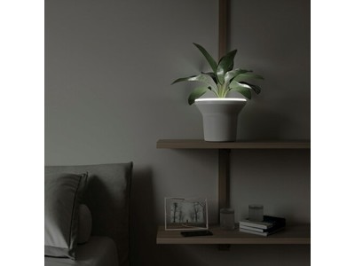 【LED照明×植木鉢】ほんのり光を照らすオーラプランターがヴィレヴァンオンラインに新登場