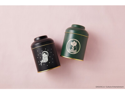 【ころんとかわいい】NYASA、ねこ茶商の便利なキャニスター缶が登場！
