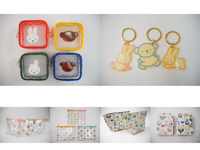 【ミッフィー】便利なスケルトンポーチや可愛いアクリルチャームなどがヴィレヴァンオンラインに登場！