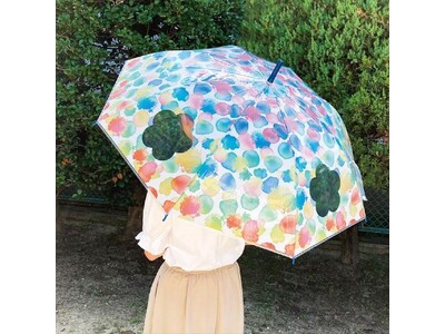 【ウィンドウ付きアンブレラ】可愛いシルエットの窓付きの傘