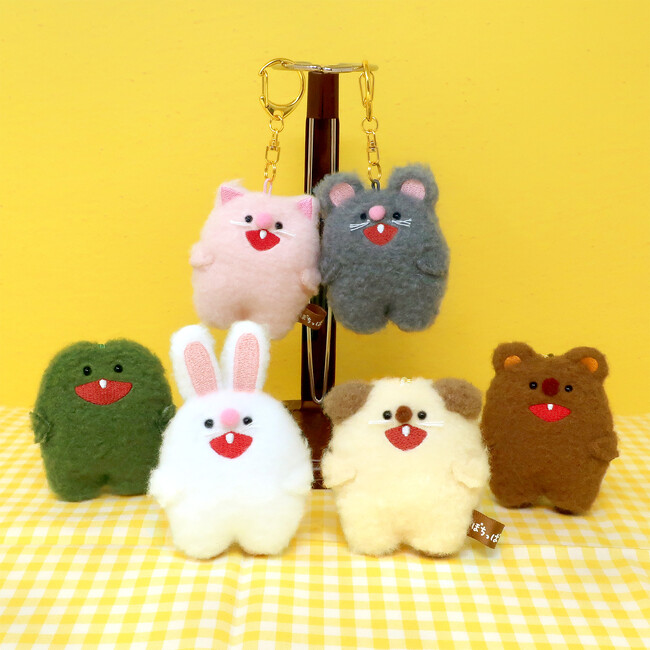 プレスリリース「にぱっと笑顔が可愛らしい『ぽちっぱ』シリーズからキーホルダーが新登場！」のイメージ画像
