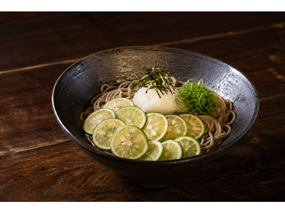 【岐阜・玉宮に新名物】すだちといちじくを使った“〆そば”も！