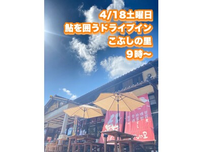 ドライブインで鮎を炭火焼き来店者参加型イベントを4月18日開催（岐阜県七宗町）