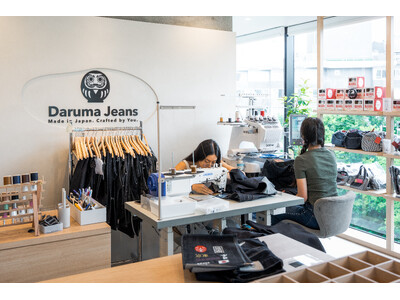 【最大10名 団体予約受付開始】「日本のお土産を、自分だけの一本に。」Daruma Jeansが届ける岡山デニムのカスタム体験を原宿で