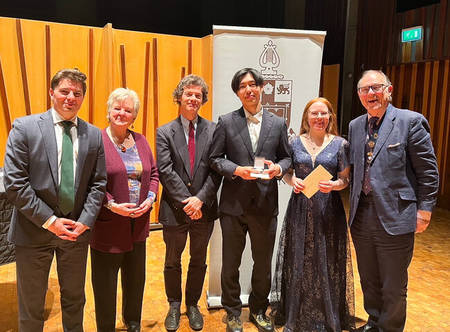 【日本人初の快挙】英国王室ゆかりの「プリンス賞2026」にて原田 斗生（はらだ とおい）が全部門の頂点に！各楽器のコンクール覇者が集う最高峰の争いを制し総合優勝