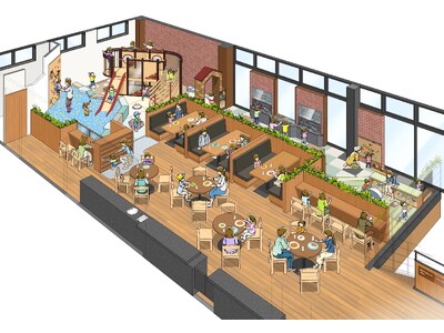 株式会社ラドルフ、遊具併設の親子向け体験型キッズカフェ「81FACTORY&CAFE」を4月19日グラン...