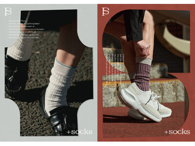 東京発ソックスブランド「+socks」、伊勢丹新宿店「SEED」にて初の常設展開を開始