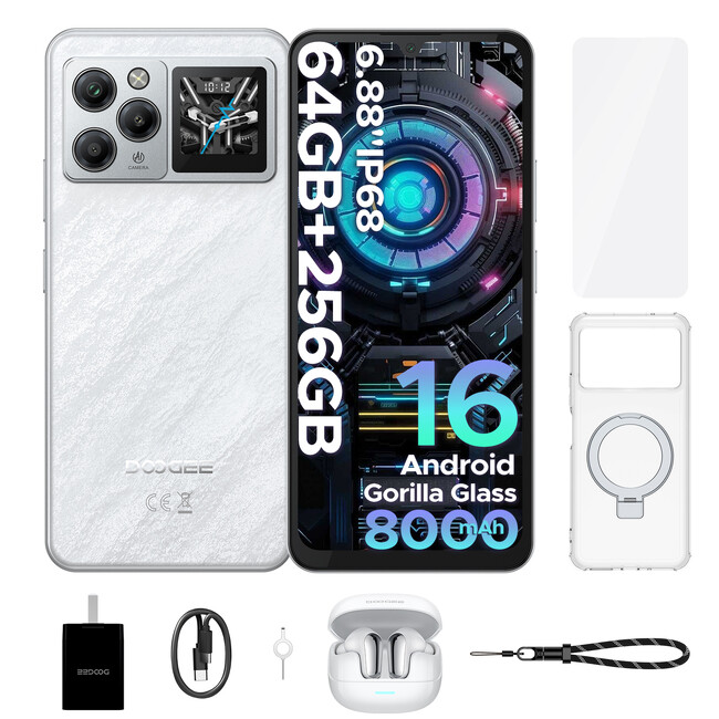�y2026�N�ŐV���f���zDOOGEE M30PRO�Z�b�g�ł��y�V�s��ŐV�����IBluetooth�C���z���ȂǍ���4�_���T�t���A�h���E�ϏՌ��X�}�[�g�t�H���������L�O50��OFF