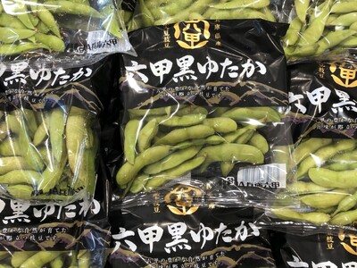 【好評販売中】夏の味覚！豊かなコクと甘みが広がる阪神産黒大豆枝豆！