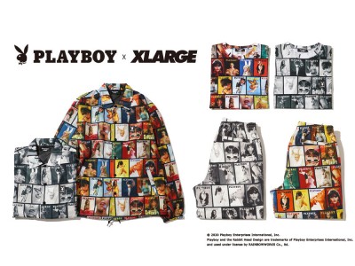 「XLARGE(エクストララージ)」×「PLAYBOY(プレイボーイ)」コラボレーション3月20日(金)発売