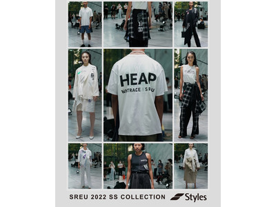 【Styles(スタイルス)】デザイナー植木沙織氏が手掛ける「SREU」の2022 SSコレクションより、Styles代官山限定のアイテムが新登場！