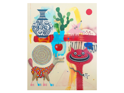 【calif渋谷】YOSHI47 Exhibition『赤い実、壺、そして害獣。』　～Forbidden fruit, Talavera, and Vermin～ を11/10（木）より開催