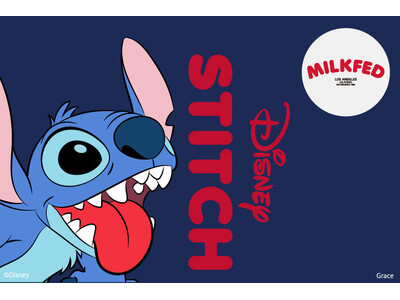 MILKFED.（ミルクフェド）から「スティッチ」をモチーフとした新作コレクションが登場。