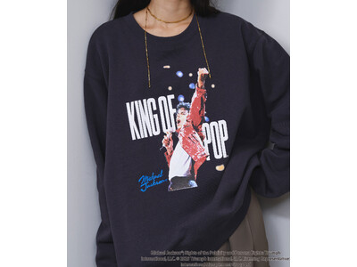 「KING OF POP」として知られるマイケル・ジャクソンを称えるカプセルコレクションがROSE BUDより登場。