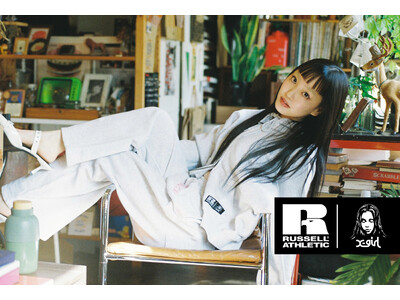 X-girl × RUSSELL ATHLETICコラボレーションアイテム発売