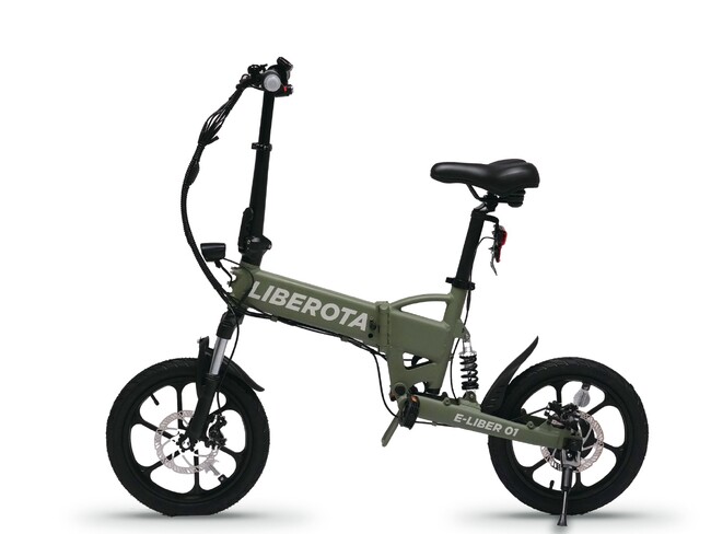 免許不要で乗れるフルサスペンション搭載の「こがない自転車」LIBEROTA E-LIBER 01を発売