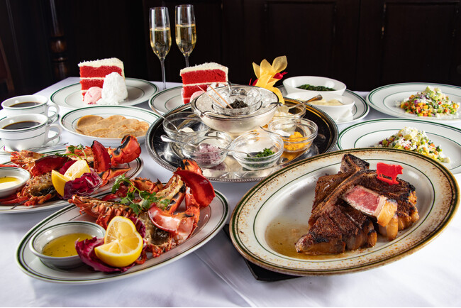 祝杯のシャンパンもついた豪華コースが登場「ウルフギャング・ステーキハウス」大阪店 11周年記念 スペシャルコース