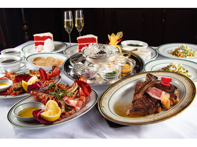 祝杯のシャンパンもついた豪華コースが登場「ウルフギャング・ステーキハウス」大阪店 11周年記念 スペシャルコース