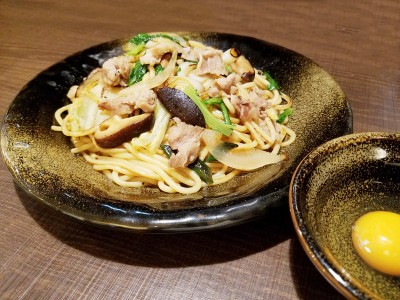 焼きスパゲティ専門店「ロメスパバルボア」スペシャルメニュー『すき焼き風』