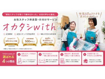 「男性スタッフが怖くて頼めなかった」女性の声から誕生。完全女性対応の 