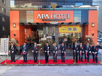 スクラップ＆ビルド計画第1弾　北海道初新築ホテル　アパホテル〈札幌大通駅前西〉 本日開業