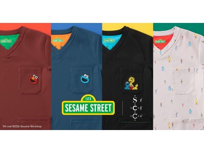 世界中で愛されているセサミストリートとの初コラボスクラブが登場！メディカルアパレルブランド「クラシコ」