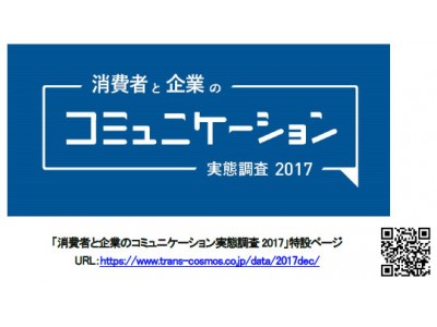 トランスコスモスのAI研究所 Communication Science Lab、2016年に引き続き「消費者と企業のコミュニケーション実態調査2017」を発表