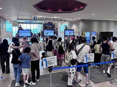 びわ博は夏休みも好調！8月の月間来館者数が10年ぶりに10万人の大台を突破しました