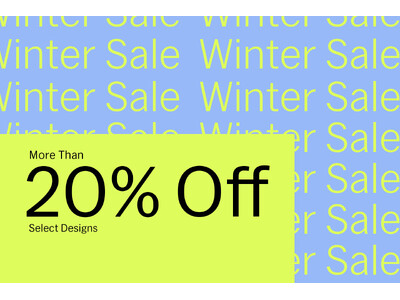 【MoMA Design Store】Winter Sale 開催！More Than 20% Off