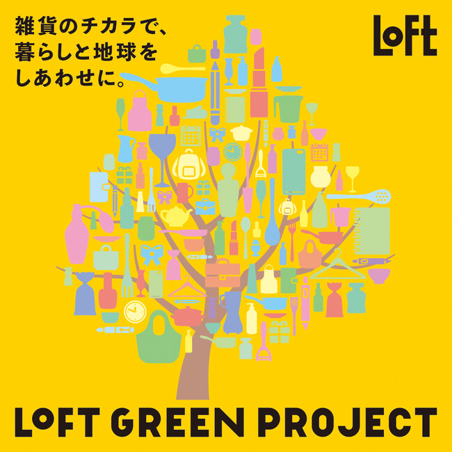 【ロフト】できることから始める。環境を考えるきっかけに。「LOFT GREEN PROJECT 2025」