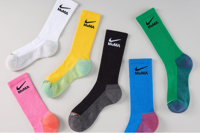 プレスリリース「【MoMA Design Store】NikeとMoMAのコラボレーションソックスが、日本のMoMAデザインストアでついに発売開始！」のイメージ画像