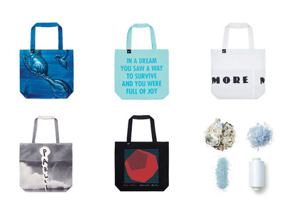 【MoMA Design Store】海洋プラスチックを原料とした、Parley for the Oceans トートバッグコレクションを発売