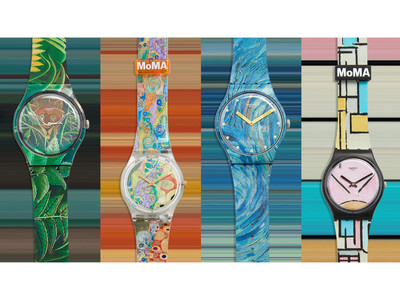 【MoMA Design Store】スウォッチとのコラボレーションウォッチを発売
