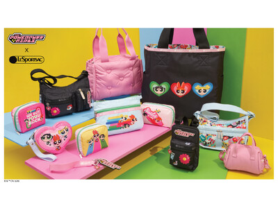 レスポートサックと「パワーパフ ガールズ」のコラボコレクション！！4/1(水)発売。