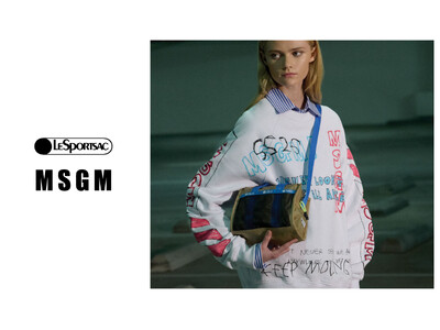レスポートサックとイタリアのファッションブランド「MSGM」が初コラボレーション。3月4日（水）発売