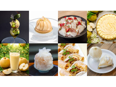 深い甘みとみずみずしさ。茨城の梨「恵水」が限定スイーツやフルーツジュースに今だけの旬が味わえる茨城県オリジナル品種「恵水フェア」を開催