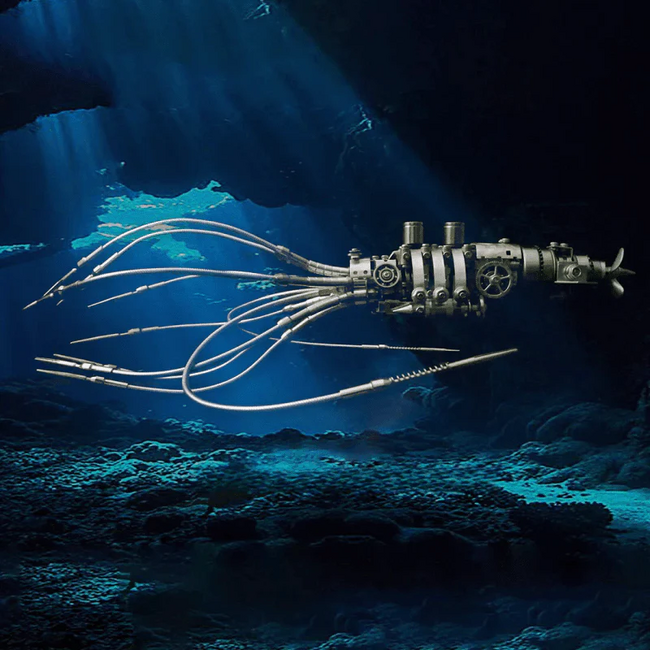「海の日」に考える、海洋生物と機械構造の意外な共通点--BLDBが提案する、金属パーツで組み上げる“大人の自由研究”