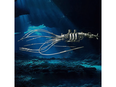 「海の日」に考える、海洋生物と機械構造の意外な共通点--BLDBが提案する、金属パーツで組み上げる“大人の自由研究”