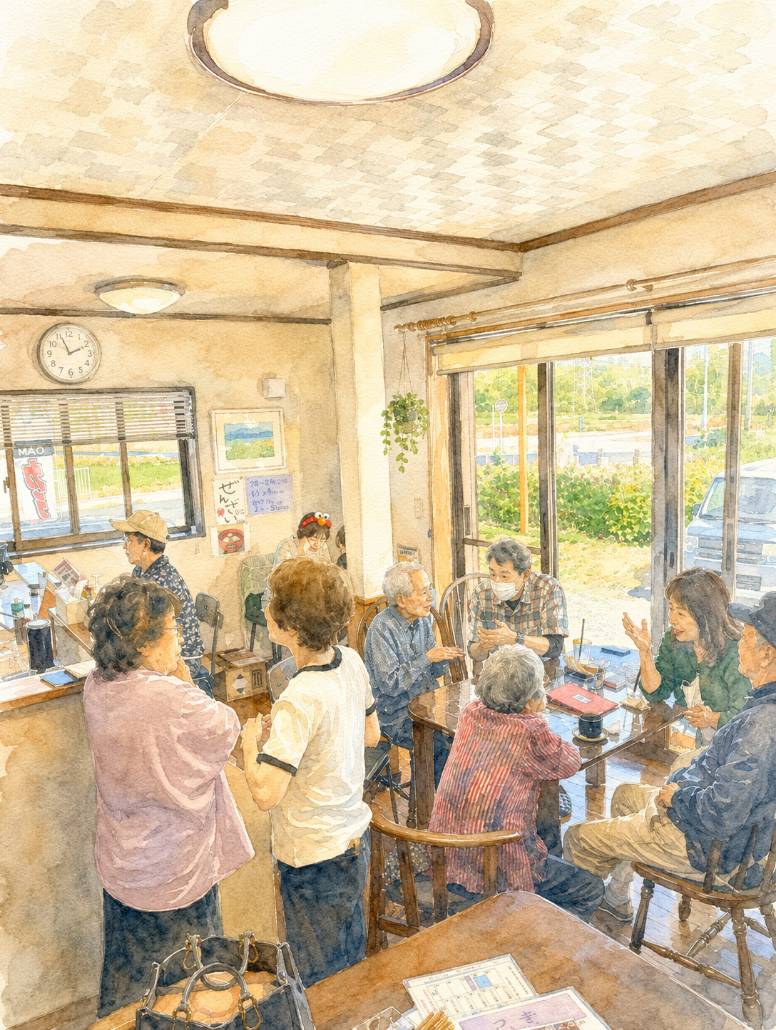 介護福祉士が営む古民家「お気楽カフェ」が介護予防体操を開始！豊橋市老津町の田園…