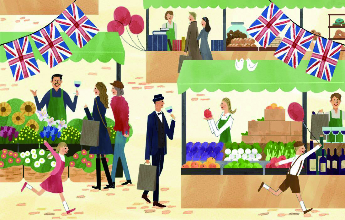 日本で唯一、英国流クリスマスを体感できる青山のリトルロンドン。五感で楽しめるクリスマスイベントが盛りだくさん！