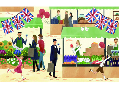 日本で唯一、英国流クリスマスを体感できる青山のリトルロンドン。五感で楽しめるクリスマスイベントが盛りだくさん！