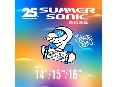 『SUMMER SONIC 2026』×「Skater JOHN」「HOME ECONOMICS EXPERIMENT」の限定コラボ商品ビジュアルを一挙公開！