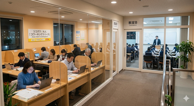 少子化社会の学習塾経営に貢献！空き空間を「親の仕事場」にワークスペース開設支援プロジェクトを開始！